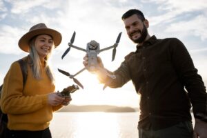 Independence Day drone show in Richmond VA