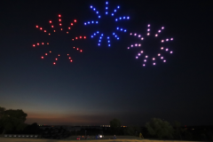 Drone show -Fireworks-